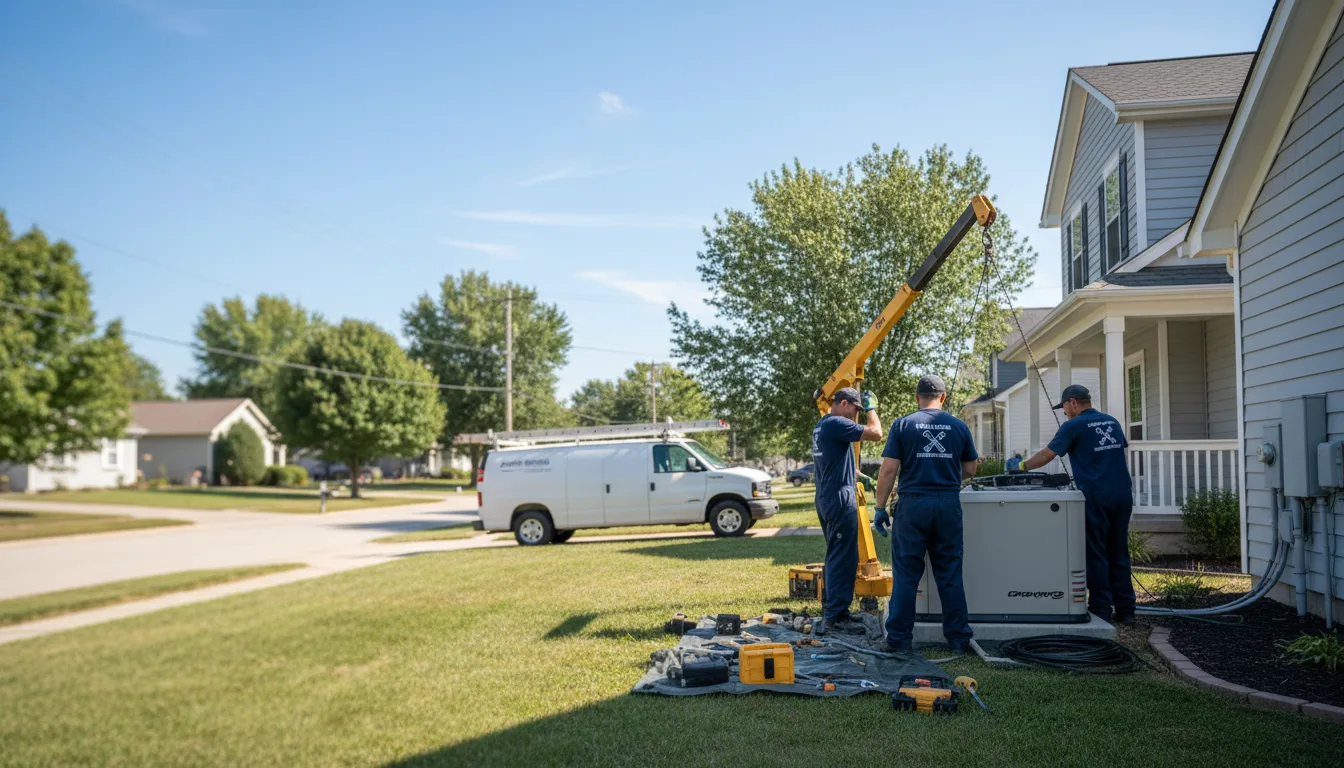 Generator Installation in Forreston, IL near me